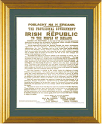 1916 Proclamation Print
