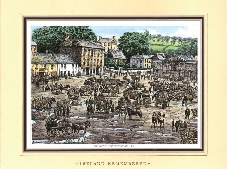 Fair Day, Bantry, West Cork, c. 1901