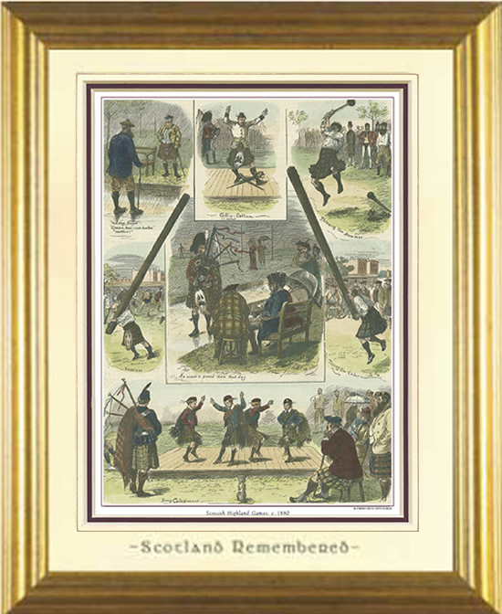 Scotland Remembered - Highland Games c 1880 