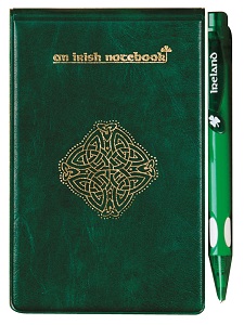 Irish 'Flip Over' Notepad with Ireland Pen