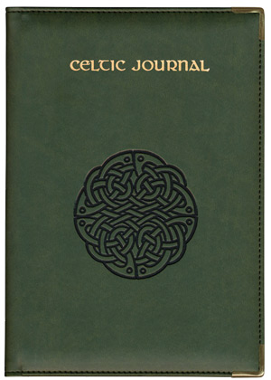 Deluxe Bound Celtic Journal - Size A5, Lined or Blank Pages, Gift Box