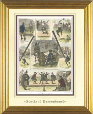 Scotland Remembered - Highland Games c 1880 