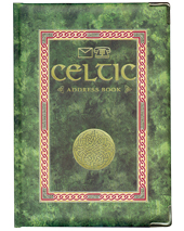 Green Marble Celtic Address Book
